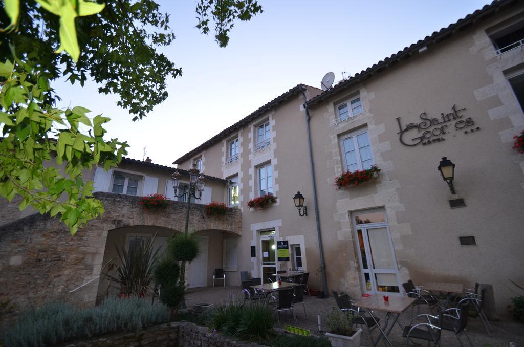 Logis Hotel Le Saint Georges Vivonne Eksteriør bilde