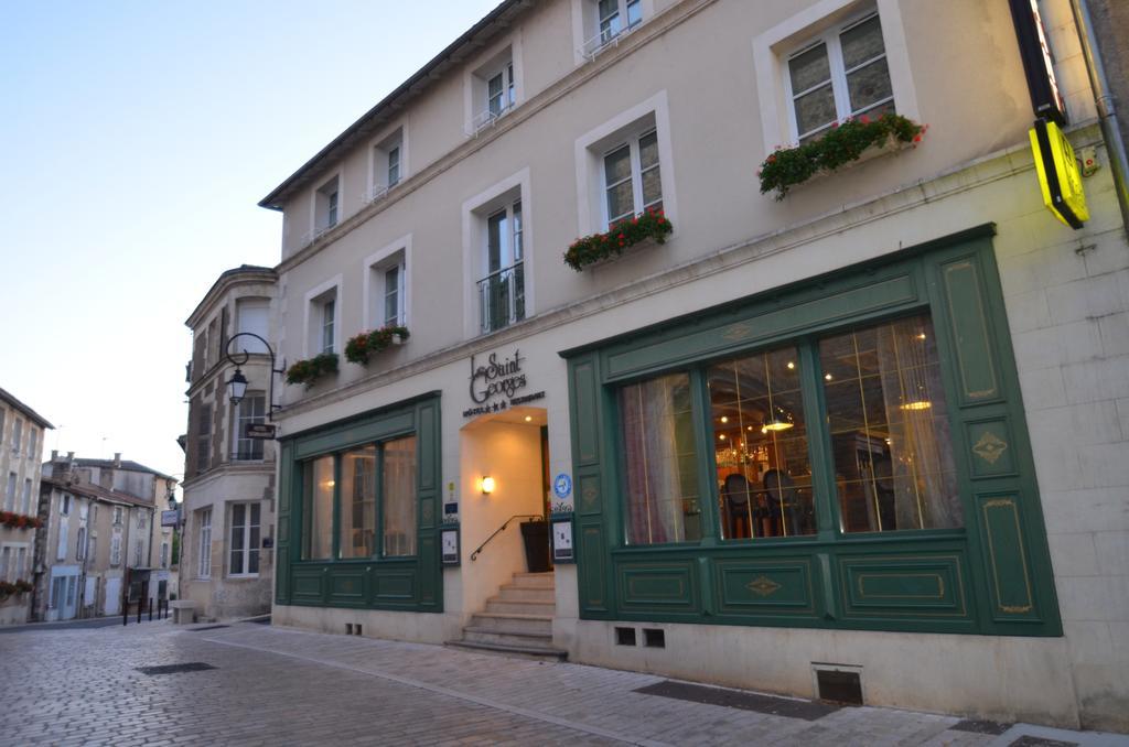 Logis Hotel Le Saint Georges Vivonne Eksteriør bilde